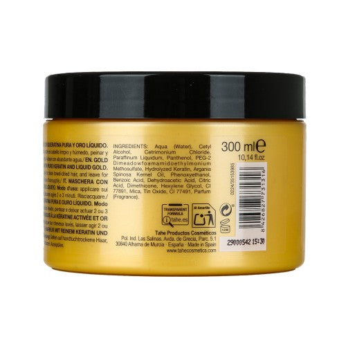 Mascarilla regeneradora Keratin Gold