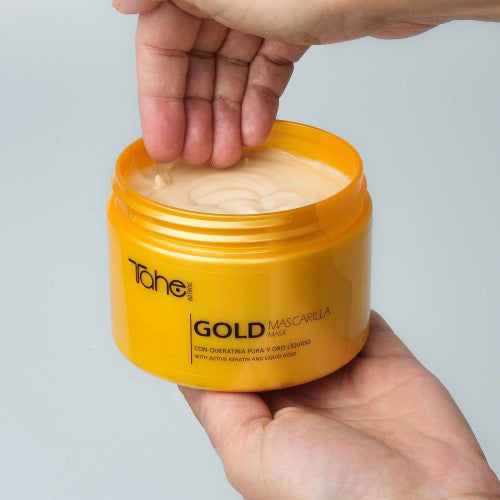 Mascarilla regeneradora Keratin Gold
